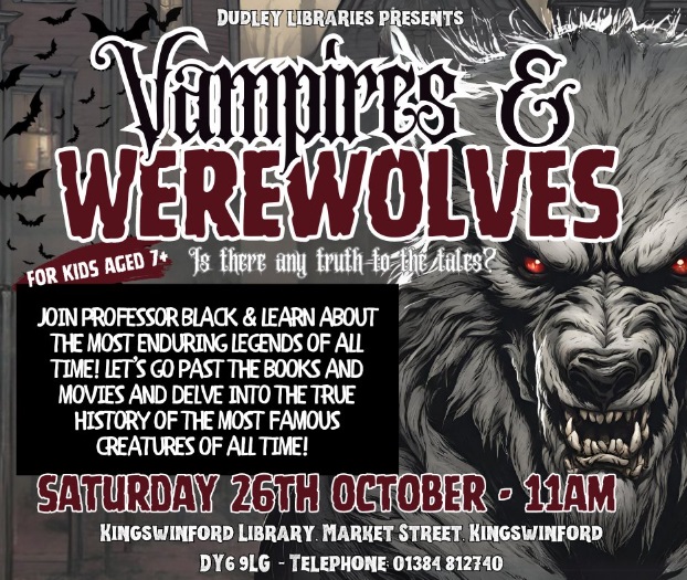 Kingswinford Library - Vampires and Werewolves